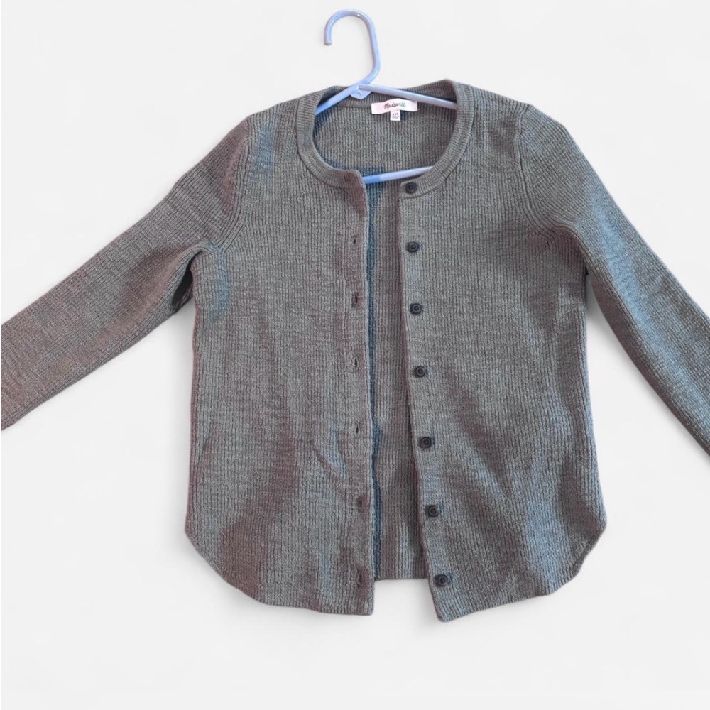 Madewell women’s XXS FOREST GREEN Cardigan Sweater